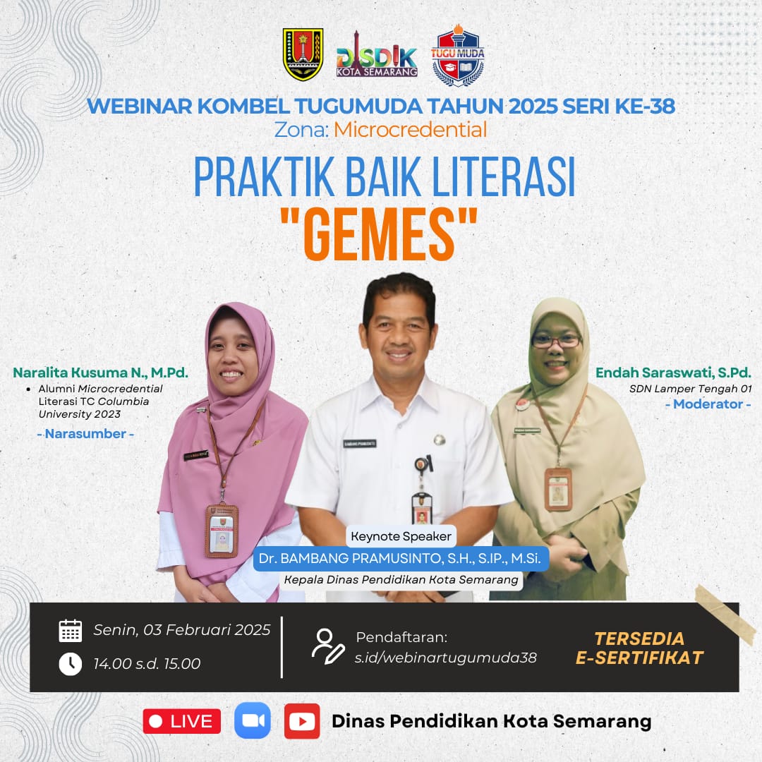 WEBINAR KOMUNITAS BELAJAR TUGUMUDA SERI KE-38